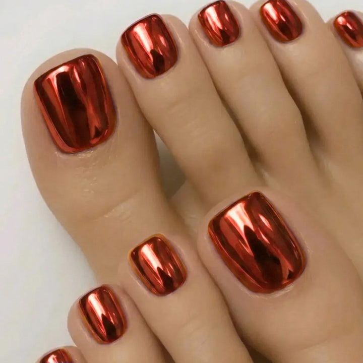 Glänzendes Metallic-Nagelkunst-Set Karnz