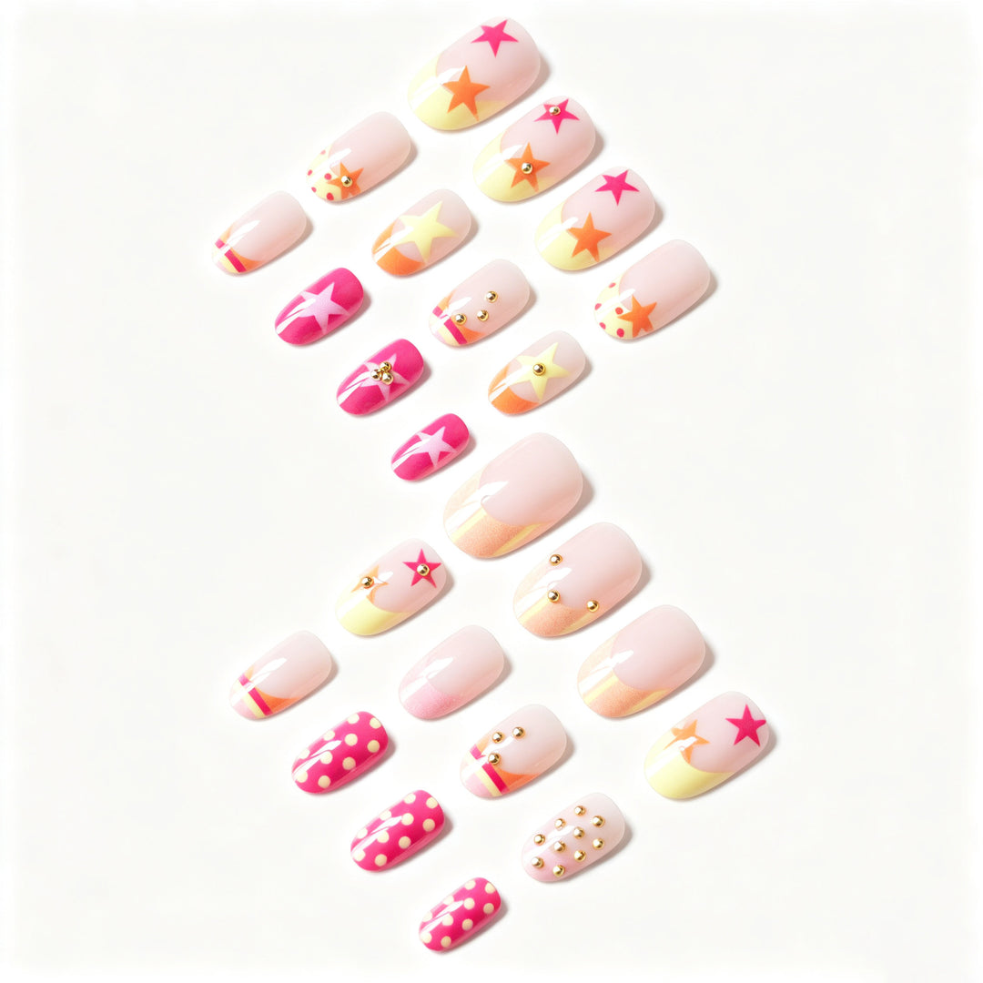 Dekoratives Nagelkunstdesign