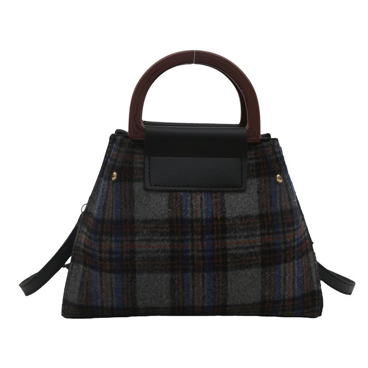 Karo Strukturierte Mini-Handtasche Karnz