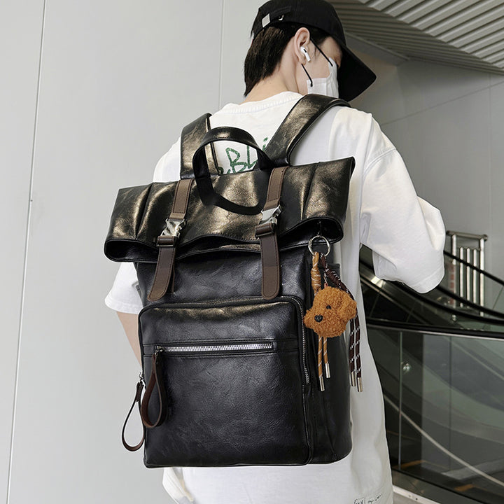Stilvoller Leder-Rucksack Karnz
