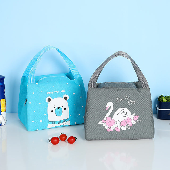 Süße katzenmotivierte isolierte Lunch Tasche
