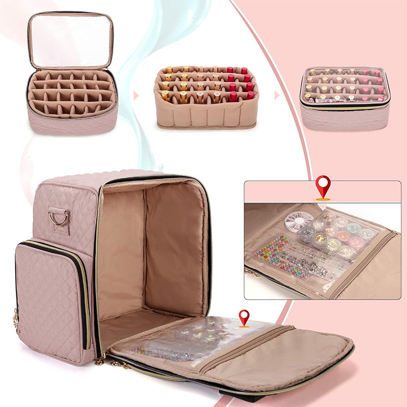 Kosmetiktransport-Tasche Mitorganizer-Fächern Karnz