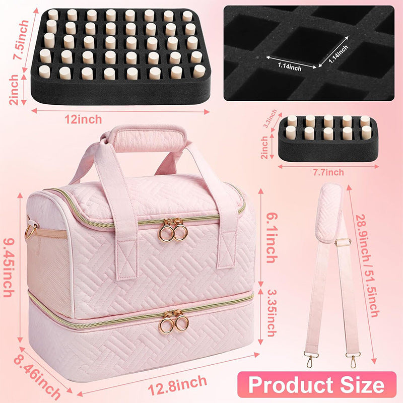 Kosmetik-Organizer Tasche mit Abnehmbaren Fächern Karnz