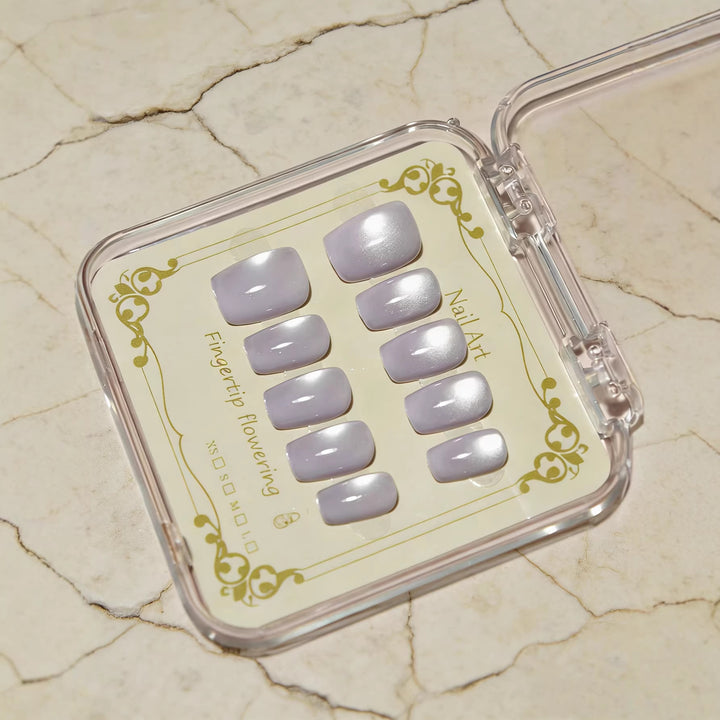 Elegantes Glänzendes Aufklebenägel-Set Karnz