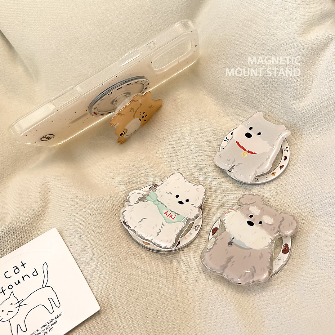 Magnetischer Smartphone Halter im niedlichen Hundedesign Karnz
