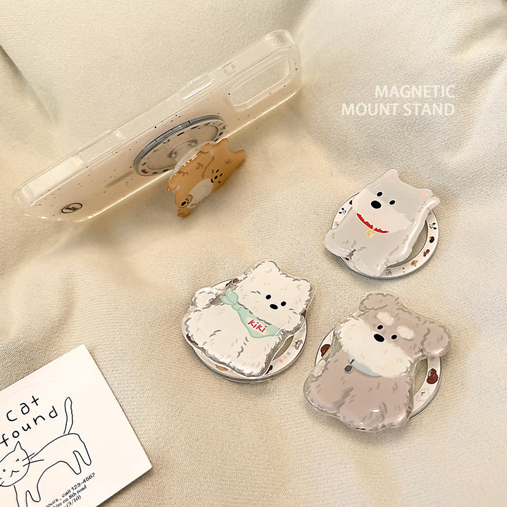 Magnetischer Smartphone Halter im niedlichen Hundedesign Karnz