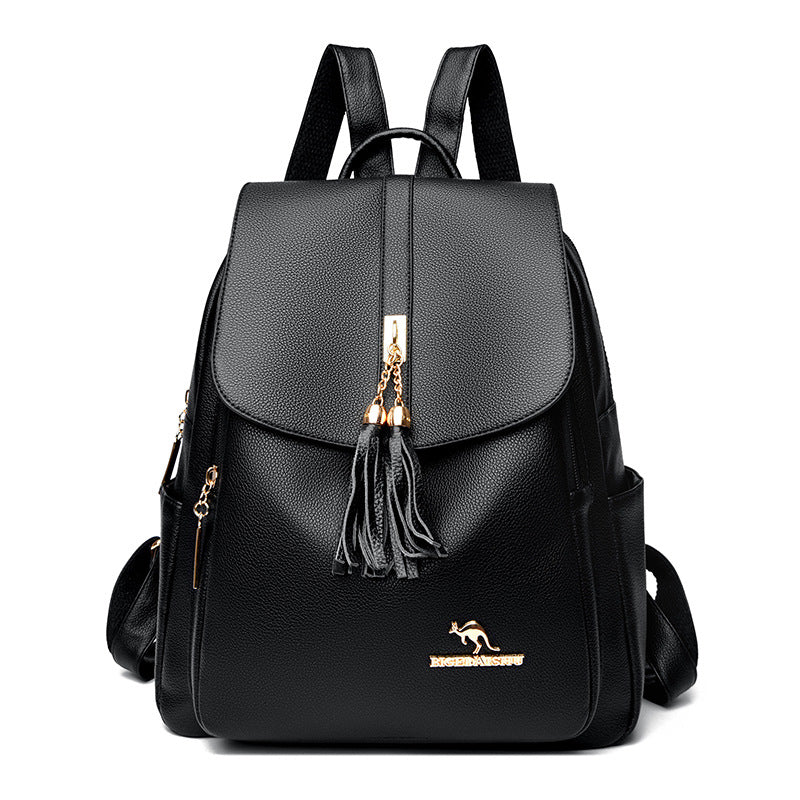 Stylische Kunstleder Rucksack