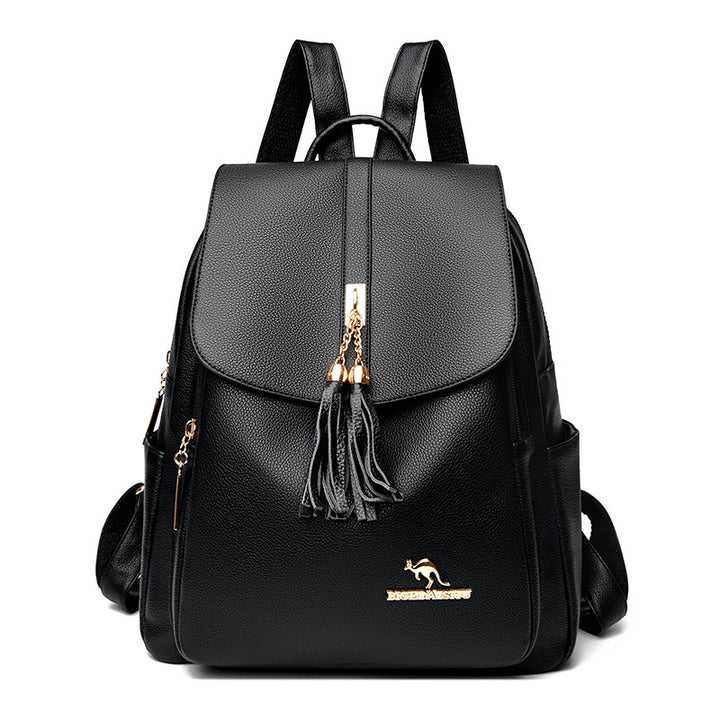 Stylische Kunstleder Rucksack