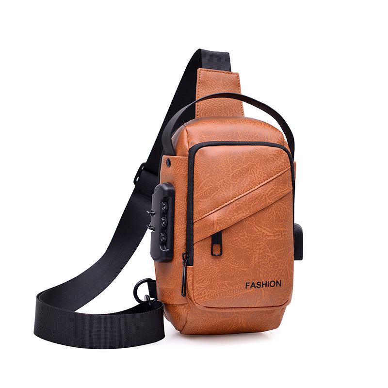 Stylische lässige Schultertasche Karnz