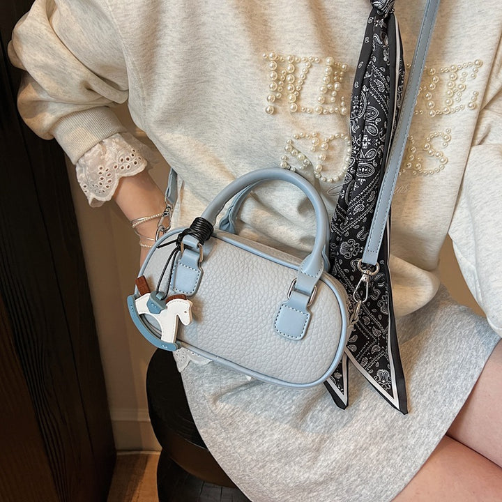 Texturierte Mini-Handtasche Karnz