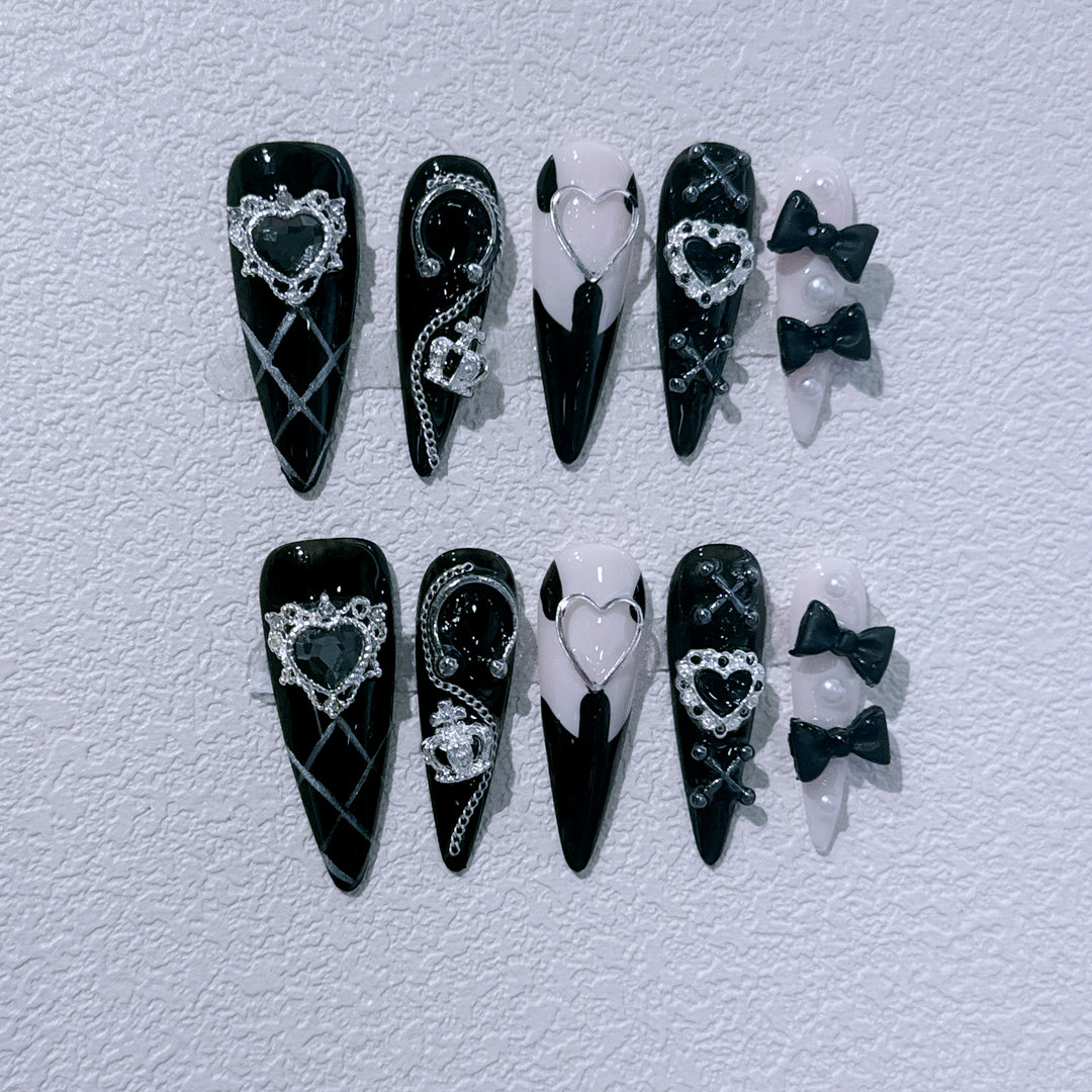 Glamouröse Nagelkunst Verlängerungen