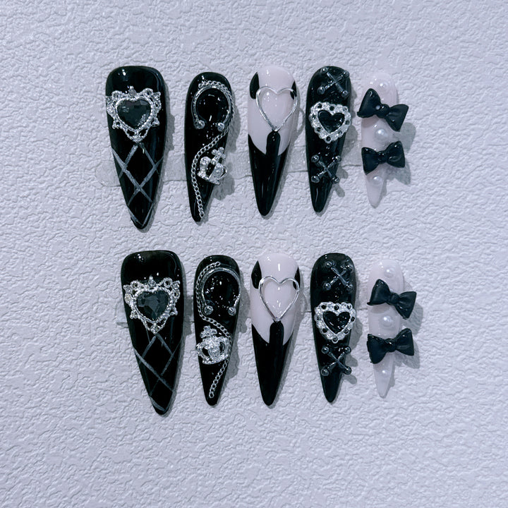 Glamouröse Nagelkunst Verlängerungen