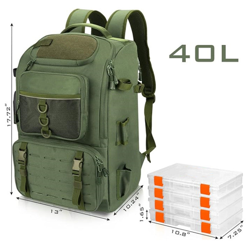 Taktische Angel-Rucksack Karnz