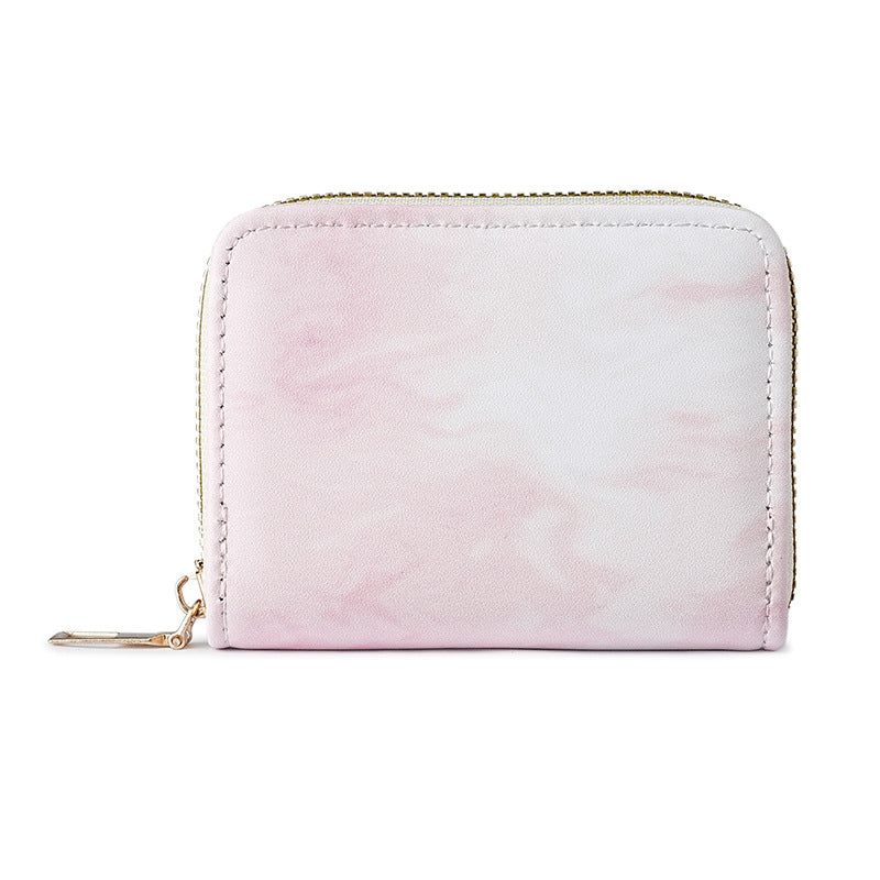 Kompakte Zip-Brieftasche