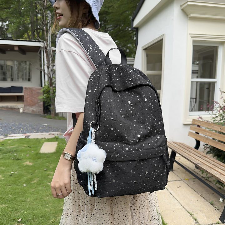 Star-Print Freizeit Rucksack Karnz 1791205840