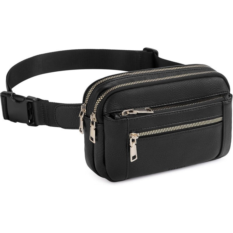 Elegante Leder Bauchtasche Karnz