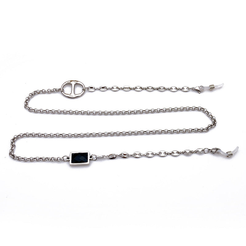 Elegante Brillenhalterkette mit Edlem Anhänger Karnz