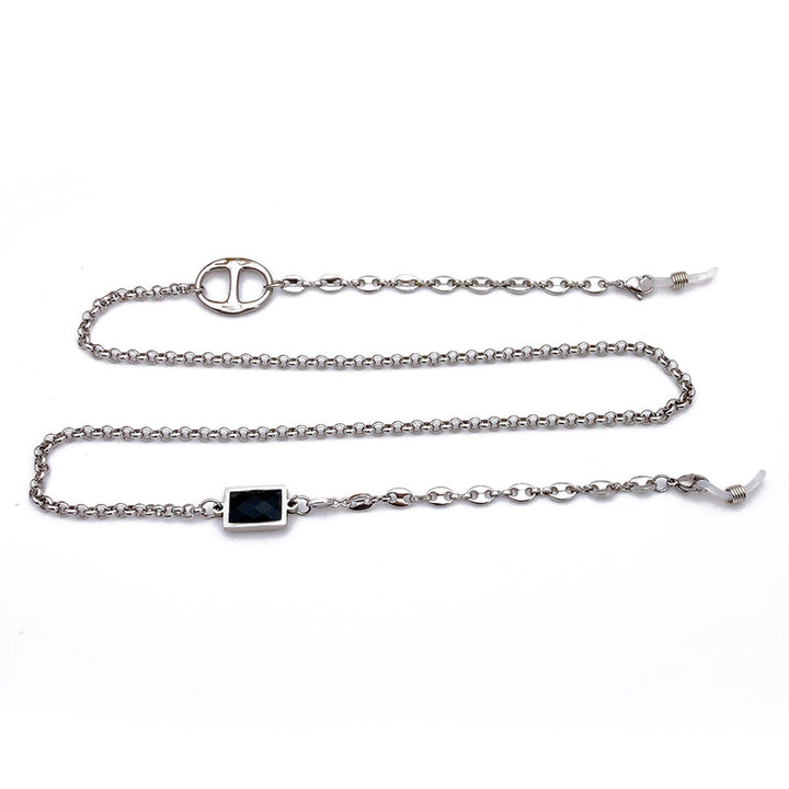 Elegante Brillenhalterkette mit Edlem Anhänger Karnz