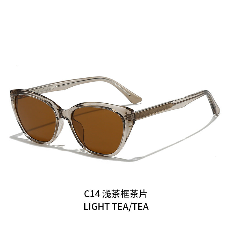 Damen modische Katzenaugen Sonnenbrille Karnz