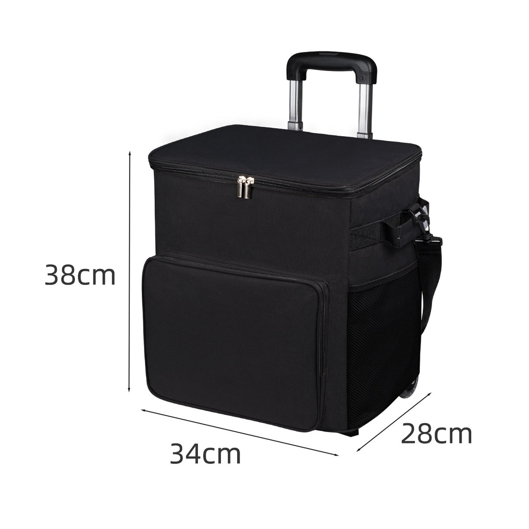 Damen multifunktionale Kühltasche mit Rädern Karnz