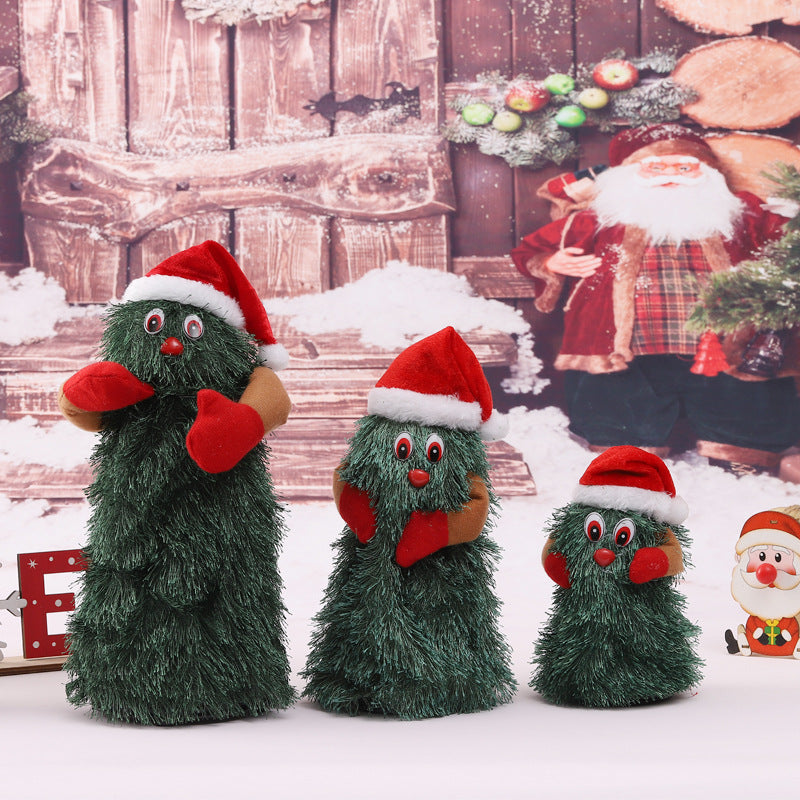 Niedliche Weihnachtsbaumfigur mit Hut Karnz