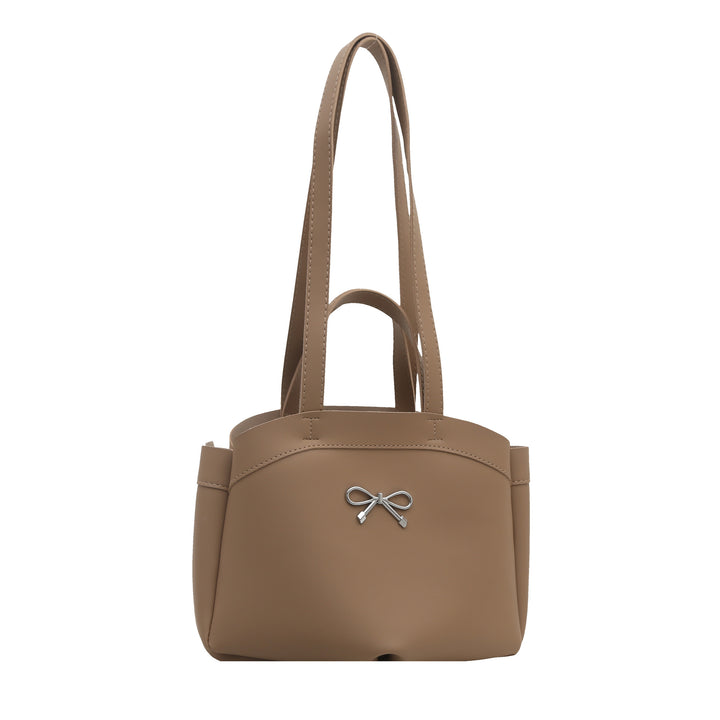 Elegante Bogen-Akzent Handheld Tote Bag Karnz