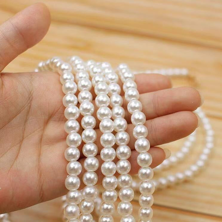 Elegante Perlenkette Karnz