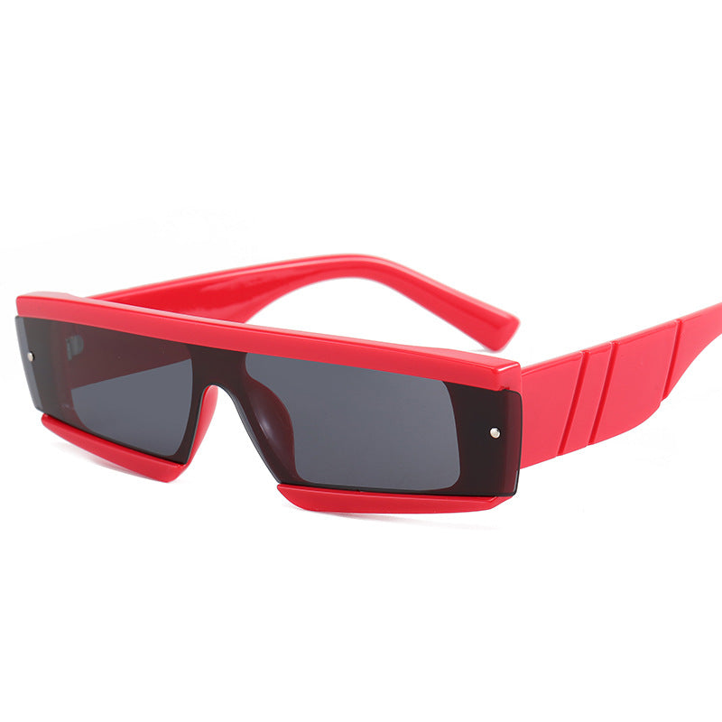 Damen futuristische Sportsonnenbrille Karnz