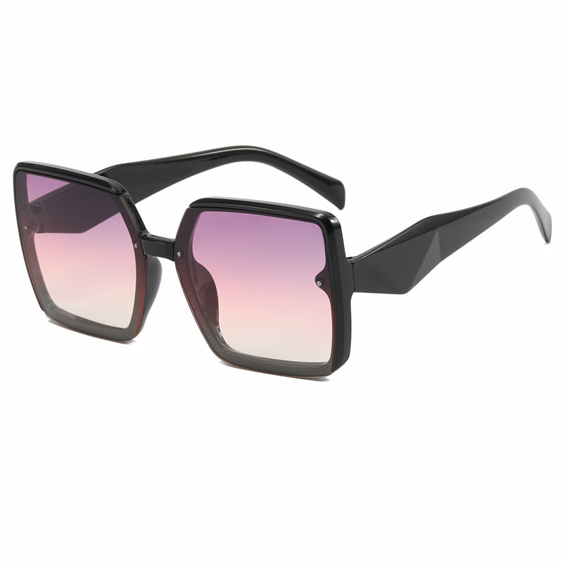 Damen oversized quadratische Sonnenbrille Karnz