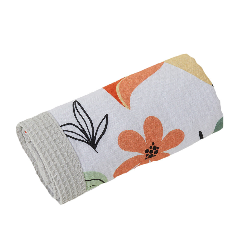 Blumenmuster Babydecke Karnz