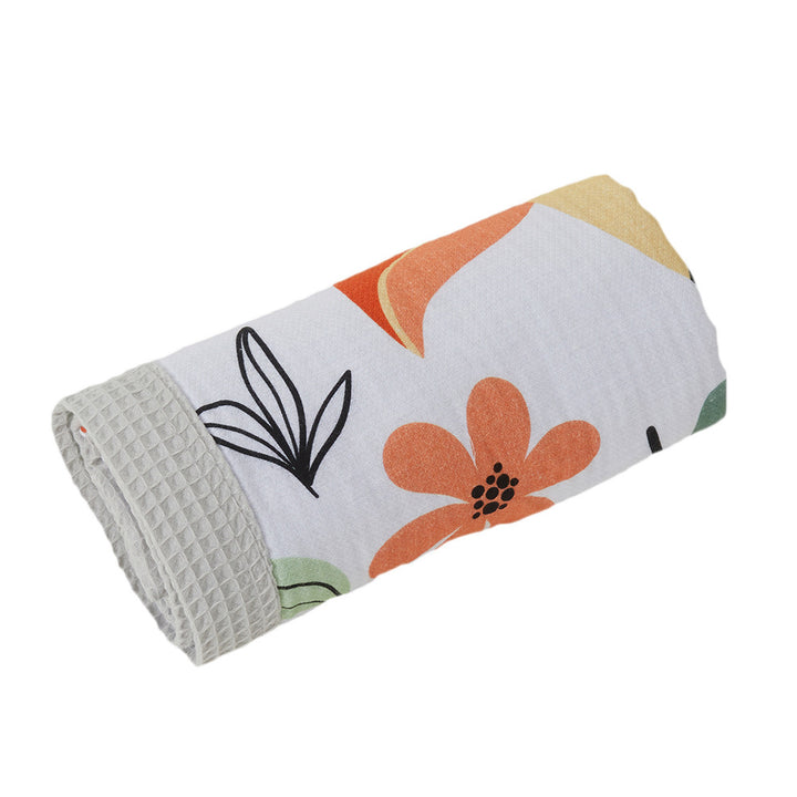 Blumenmuster Babydecke Karnz