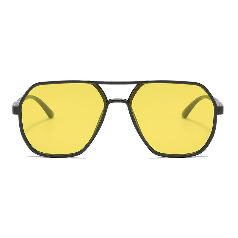 Stylische Quadratische Rahmen Sonnenbrille Karnz