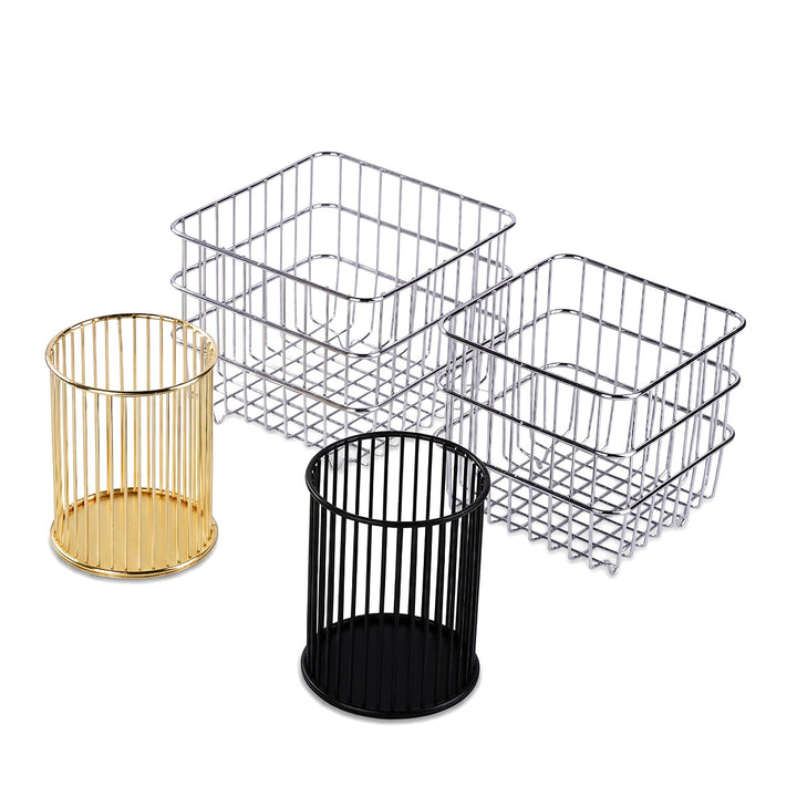 Eleganter Tischorganizer Aus Metallenen Stäben Karnz