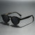 Damen Stilvolle Sonnenbrille im innovativen achteckigen Design Karnz