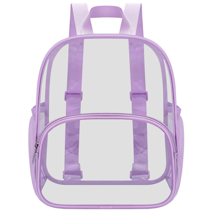 Unisex durchsichtiger Alltagsrucksack mit verstärktem Boden und atmungsaktiven Trägern Karnz