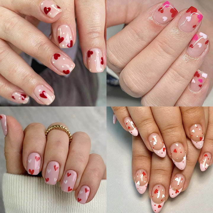 Herz-Themen-Nagelkunst-Set Karnz