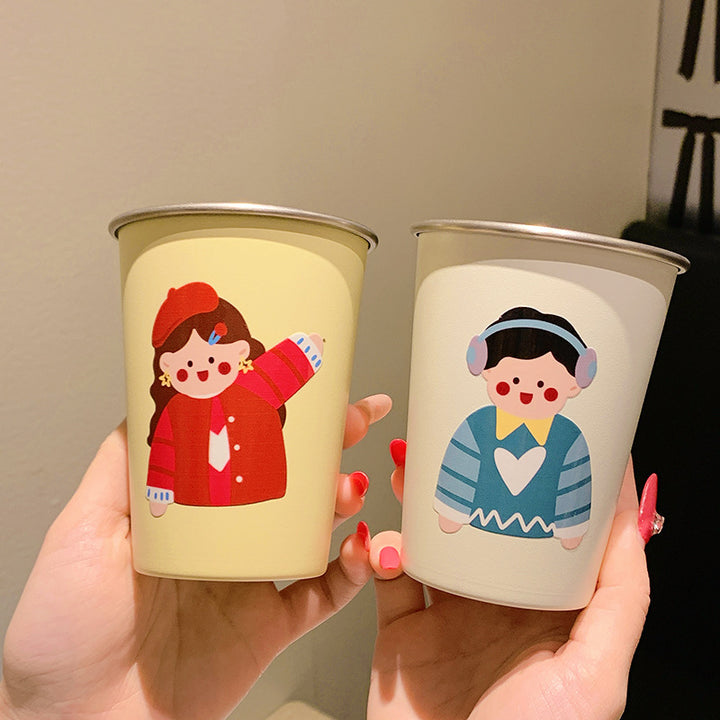 Trinkbecher mit Fröhlichem Kinderdesign Karnz