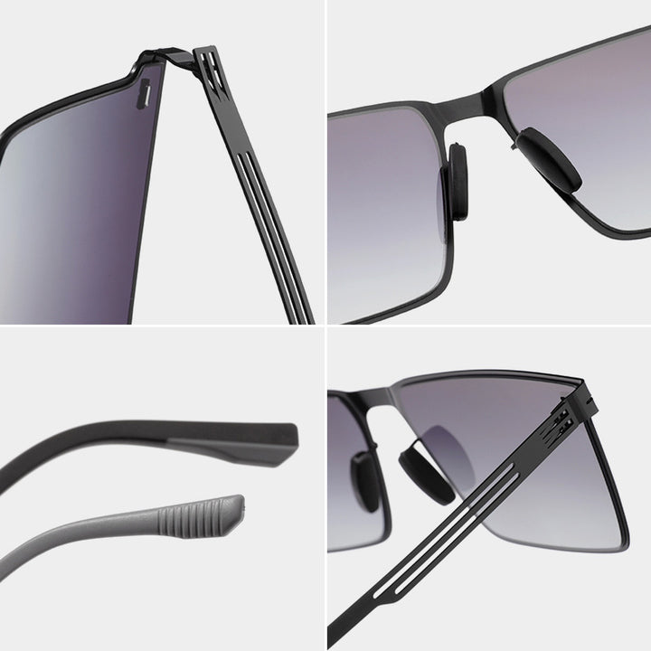 Modische Übergroße Sonnenbrille Karnz