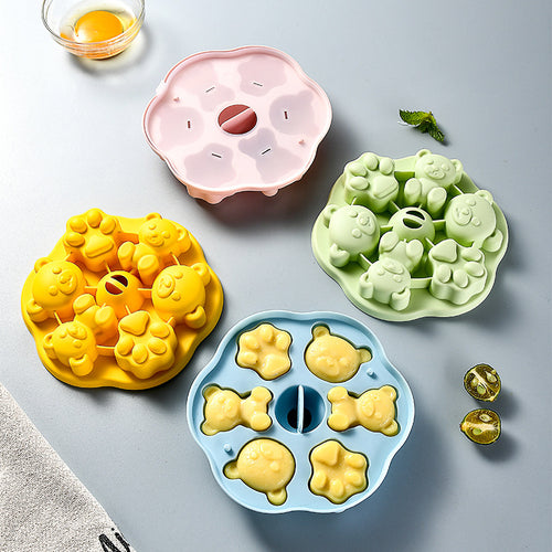Silikon-Eiswürfelform mit Tierischen Motiven Karnz