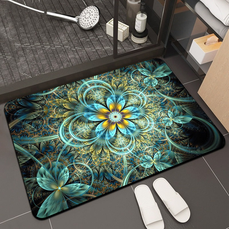 Dekorative Künstlerische Badematte