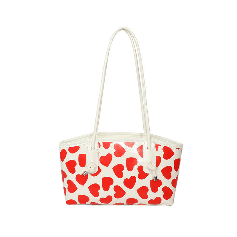 WoCasual Herz-Muster Tote Bag Karnz