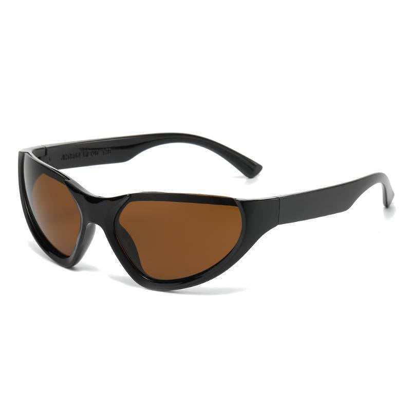 Damen Sportliche Fahrradsonnenbrille mit Windschnittigem Design Karnz