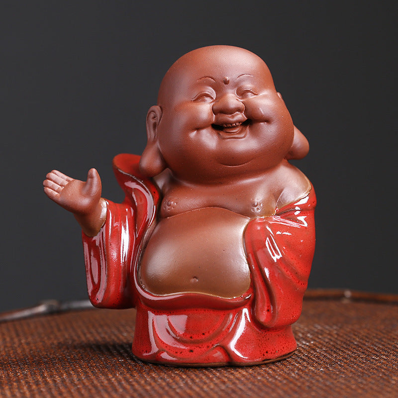 Künstlerische Buddha Figurine Räuchergefäß