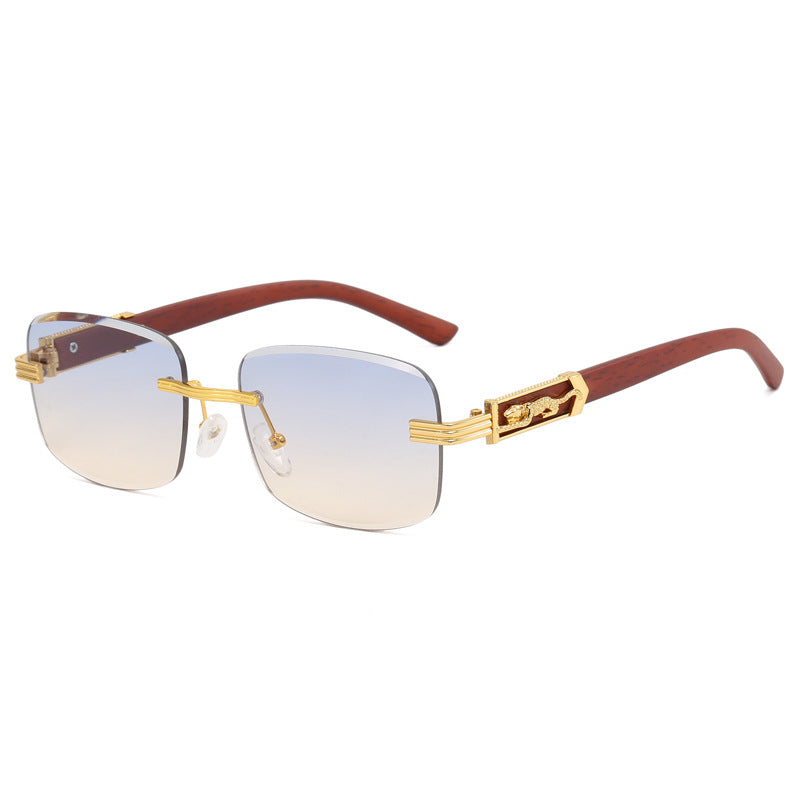 Damen Designer-Sonnenbrille mit luxuriösen Akzenten Karnz