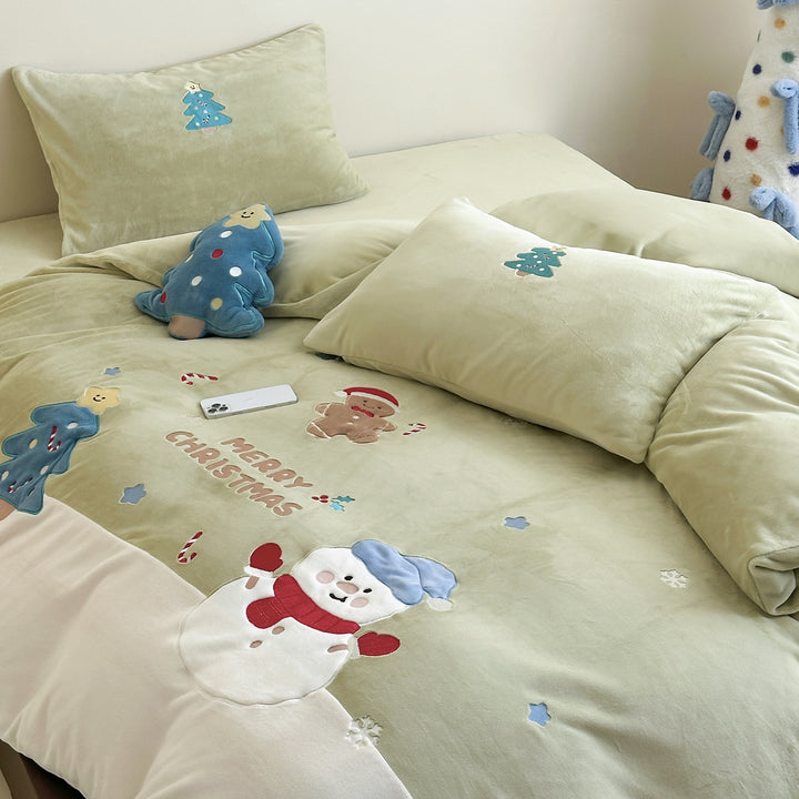 Gestepptes Kinder-Bettwäsche-Set