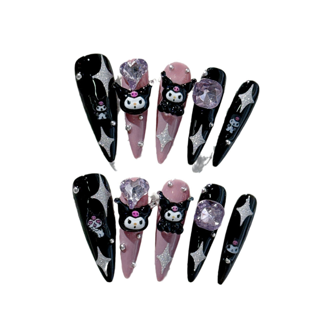 Themenbezogenes Dekoratives 3D Nagelkunst Set
