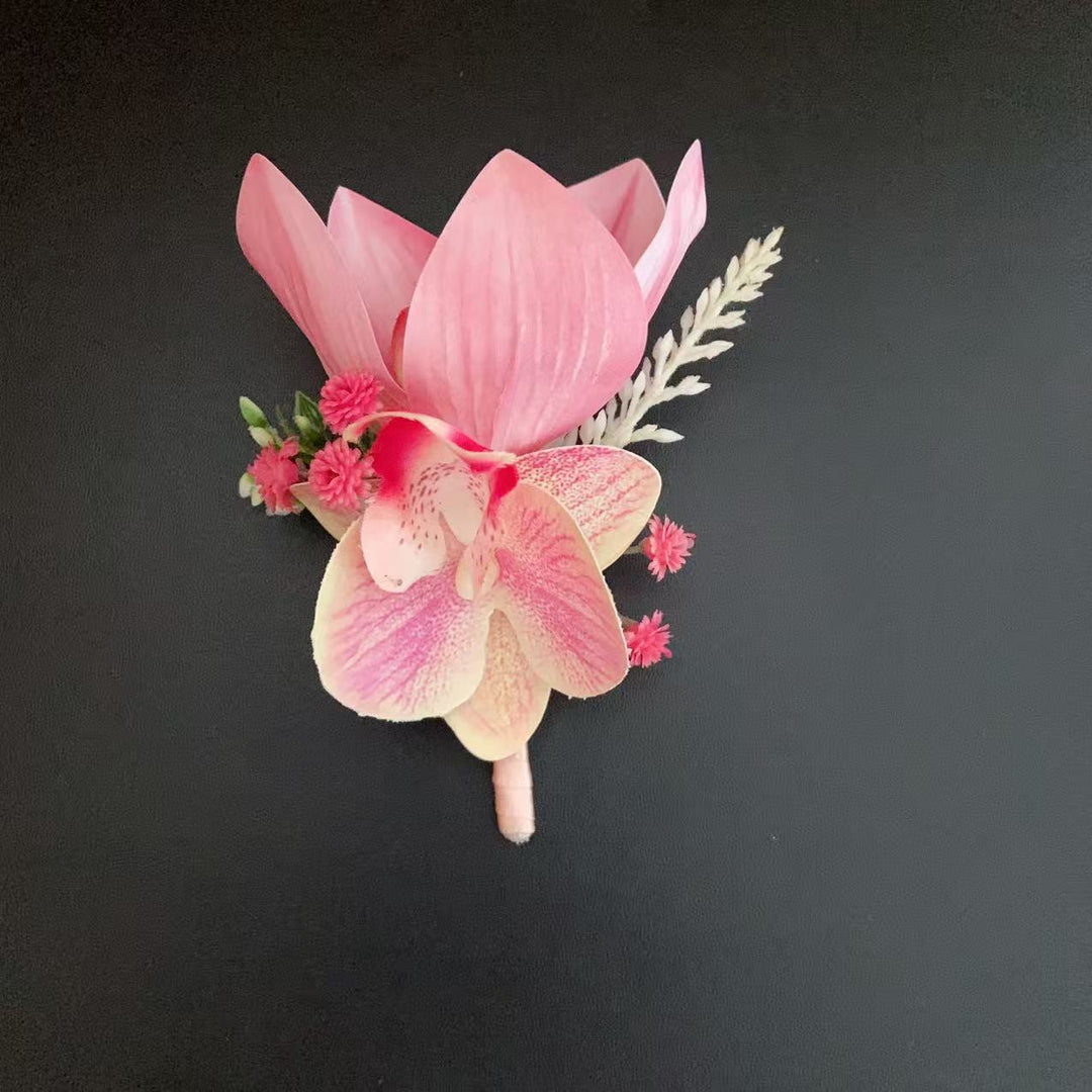 Elegante Orchideen Corsage