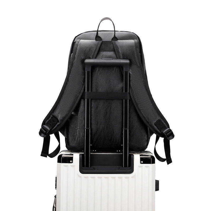 Stylische Leder-Rucksack Karnz