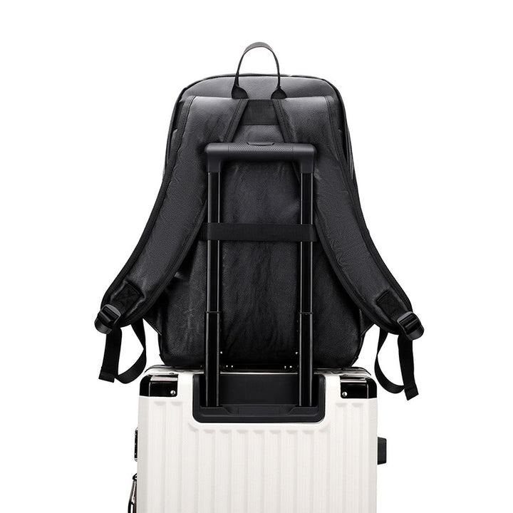 Stylische Leder-Rucksack Karnz