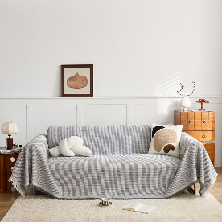 Texturierte gewebte Sofa-Decke
